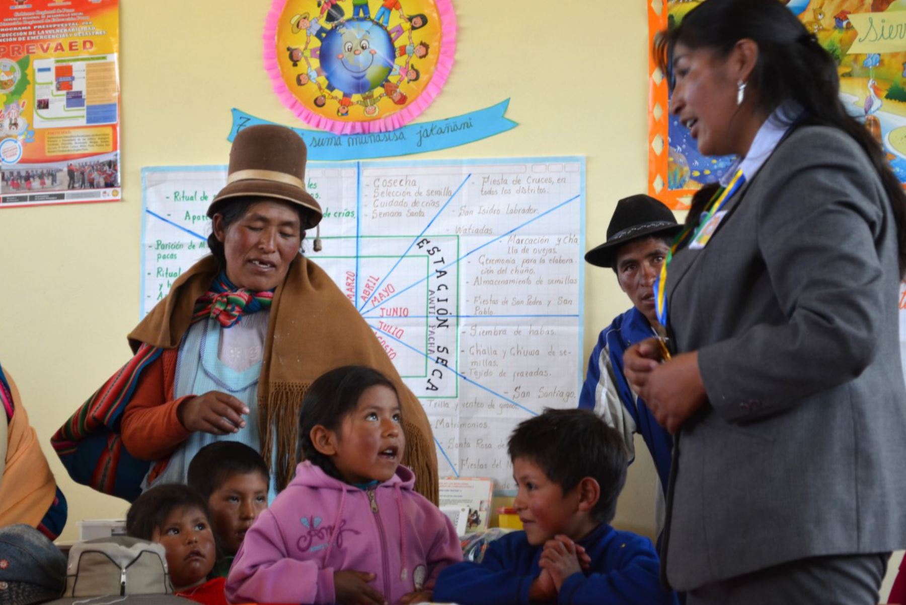 Perú Tiene 26862 Escuelas De Educación Intercultural Bilingüe La