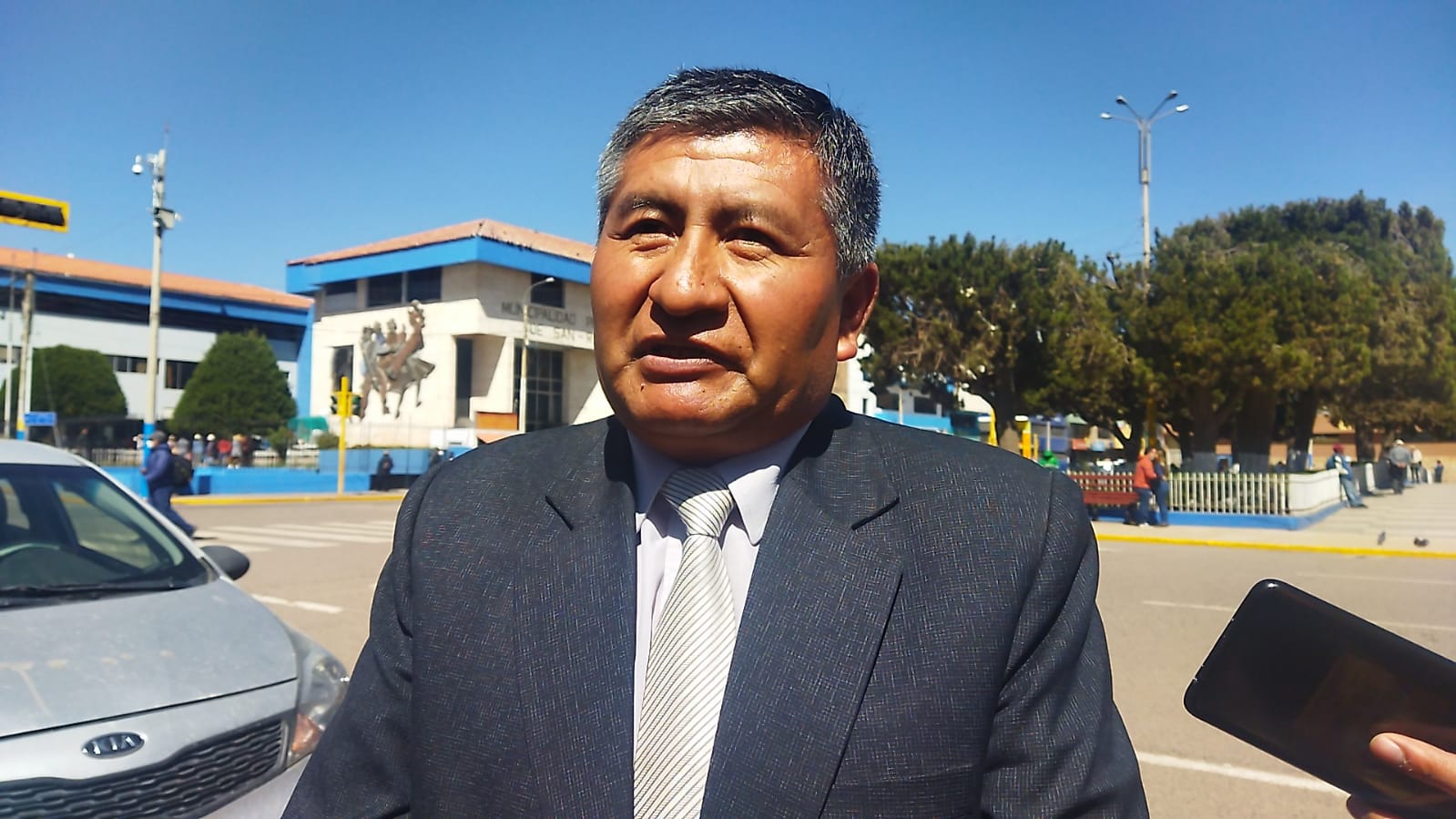 Juliaca Irresponsabilidad de gobierno regional paraliza obra de