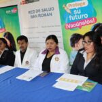 Red de Salud San Román protegerá a más de 5 mil niños durante la semana de vacunación en las américas