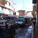 El caos vehicular en el centro de la ciudad de Juliaca empeora cada día