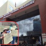 Trabajadores de la Universidad Andina Néstor Cáceres Velázquez realizan plantón y piden agilizar proceso de licenciamiento