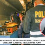 Comerciantes de comida rápida no cuentan con autorización para operar en el centro histórico de Puno