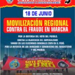 Magisterio de Puno convoca movilización regional ante denuncias de fraude electoral