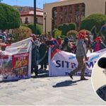 Trabajadores cas de la región Puno exigen cumplimiento de la ley N.° 32563