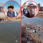 Atentado ambiental donde denuncian vertimiento de aguas servidas al río Torococha